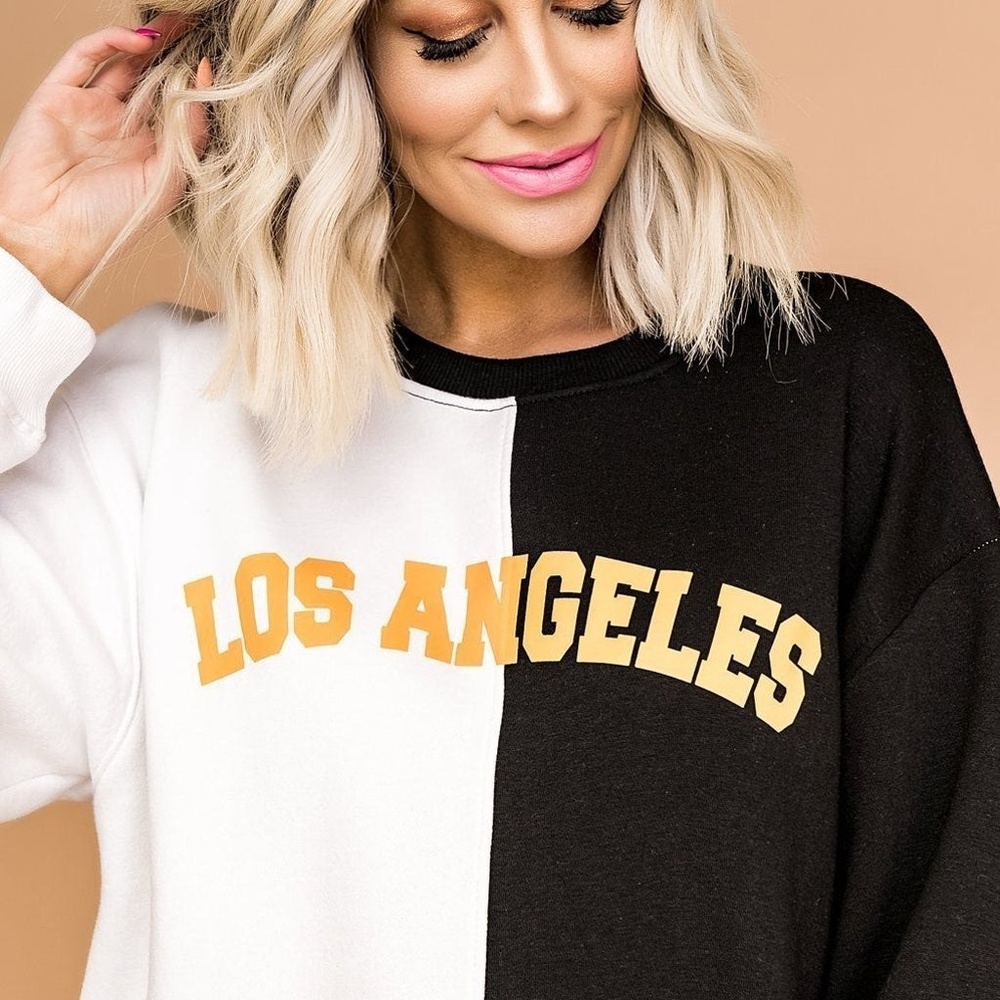 LA Colorblock Pullover